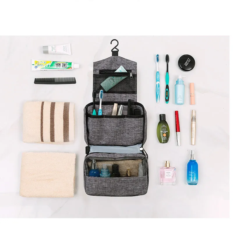 Bathroom Shower Waterproof Travel Toiletry Makeup Storage Bag Pouch Organizer