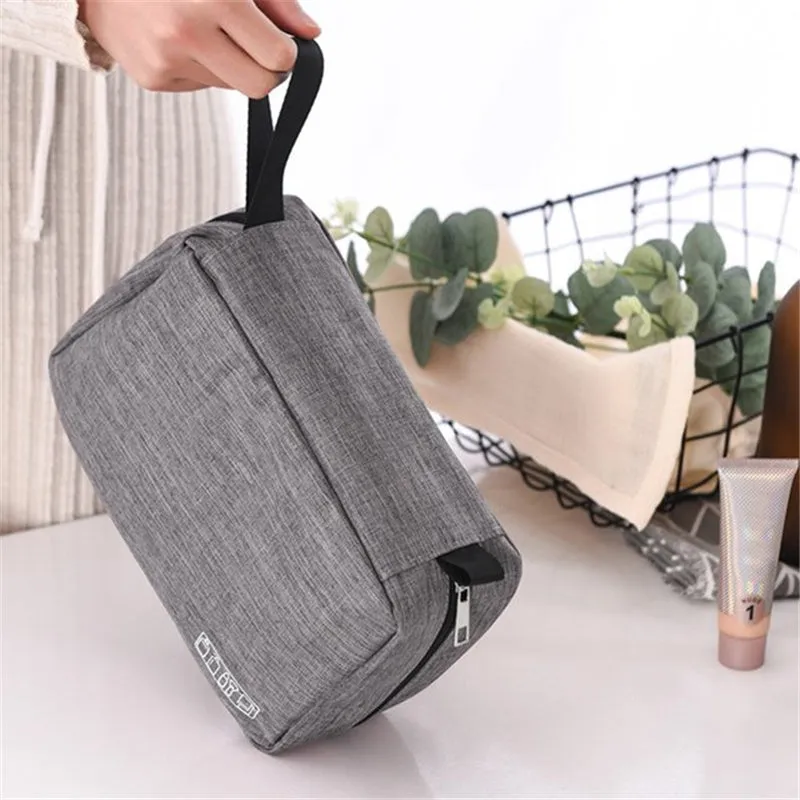 Bathroom Shower Waterproof Travel Toiletry Makeup Storage Bag Pouch Organizer