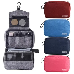 Bathroom Shower Waterproof Travel Toiletry Makeup Storage Bag Pouch Organizer