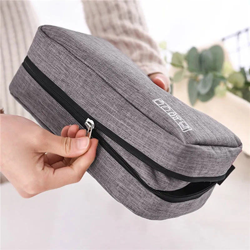 Bathroom Shower Waterproof Travel Toiletry Makeup Storage Bag Pouch Organizer