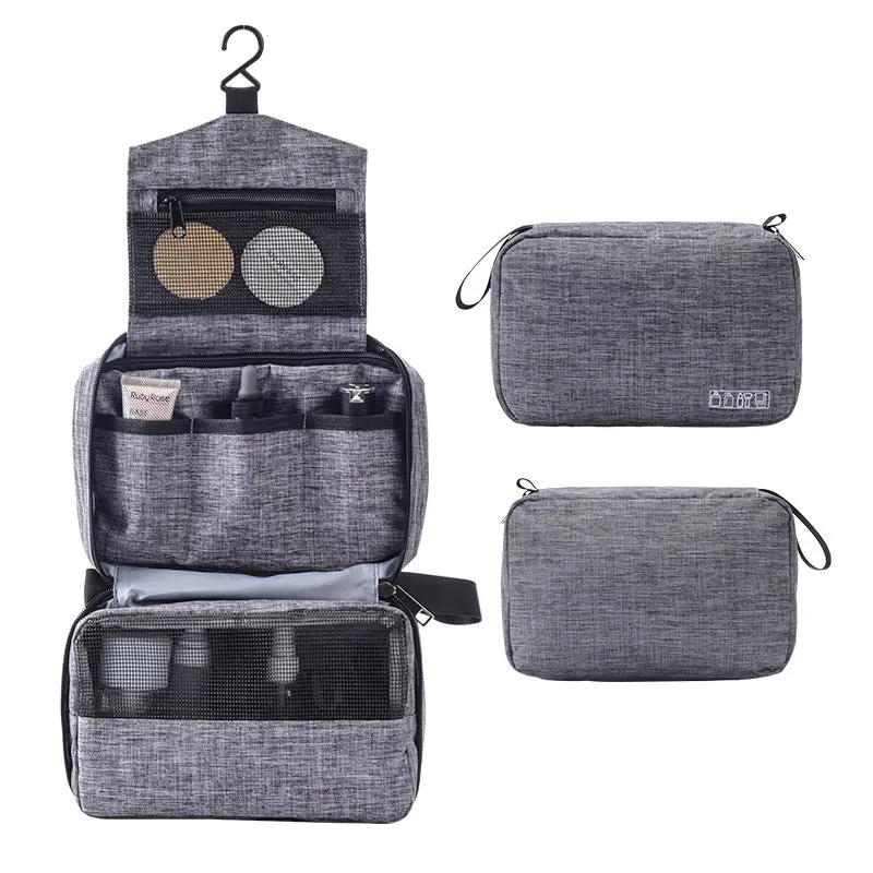 Bathroom Shower Waterproof Travel Toiletry Makeup Storage Bag Pouch Organizer