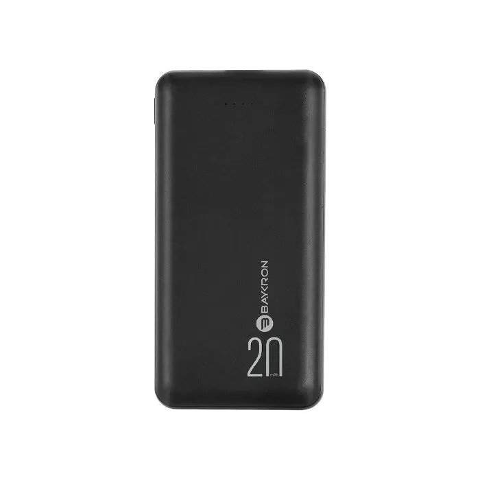 Baykron Optimum Refuel Power Bank 20000mAh - Black