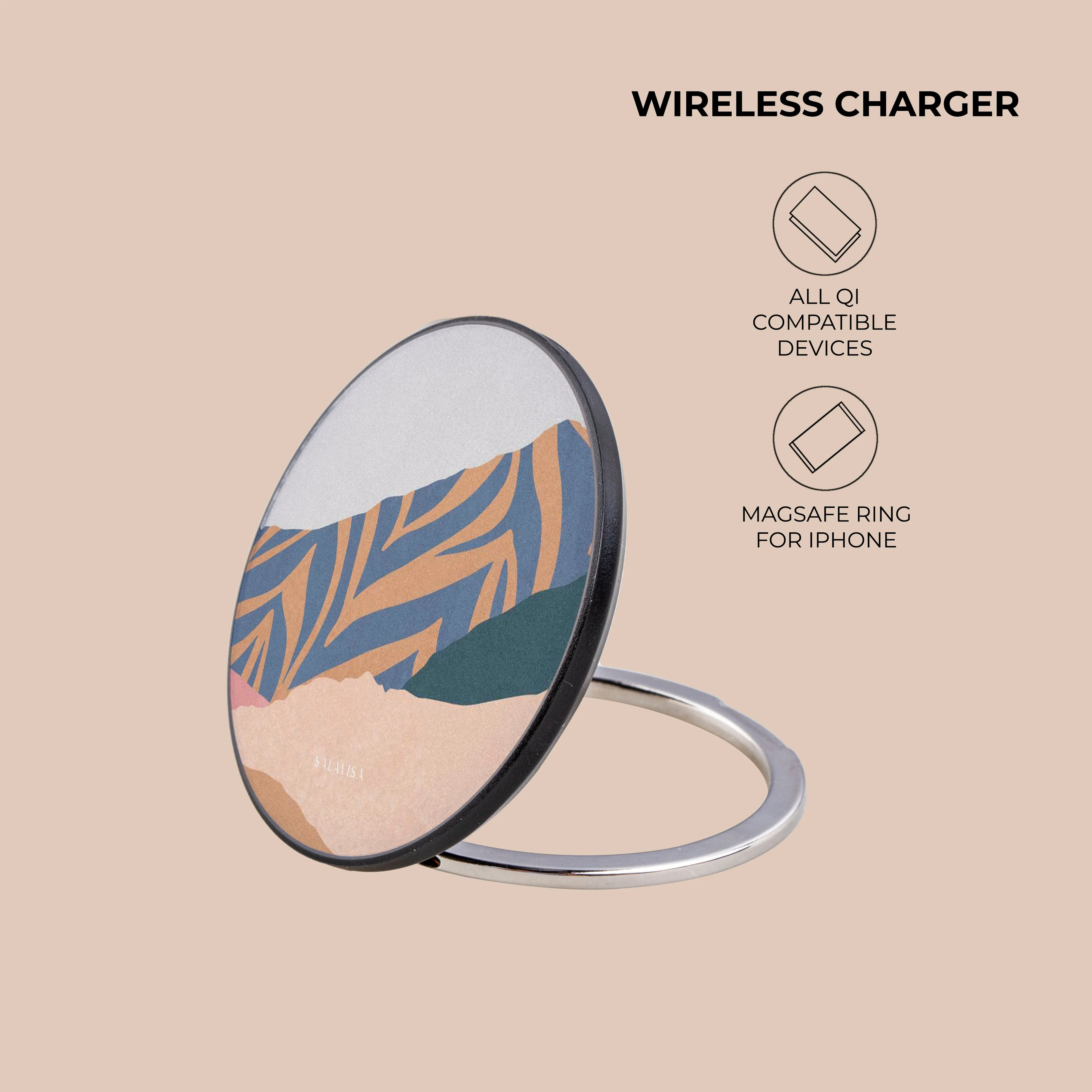 Beige Blissful Wireless Charger