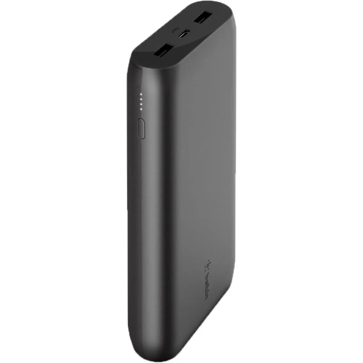 Belkin 20K Power Bank With Dual Usb-A Usb-C In Black