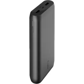 Belkin 20K Power Bank With Dual Usb-A Usb-C In Black