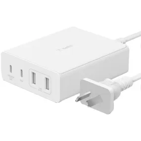 Belkin 4-Port GaN Laptop Charger 108W, White