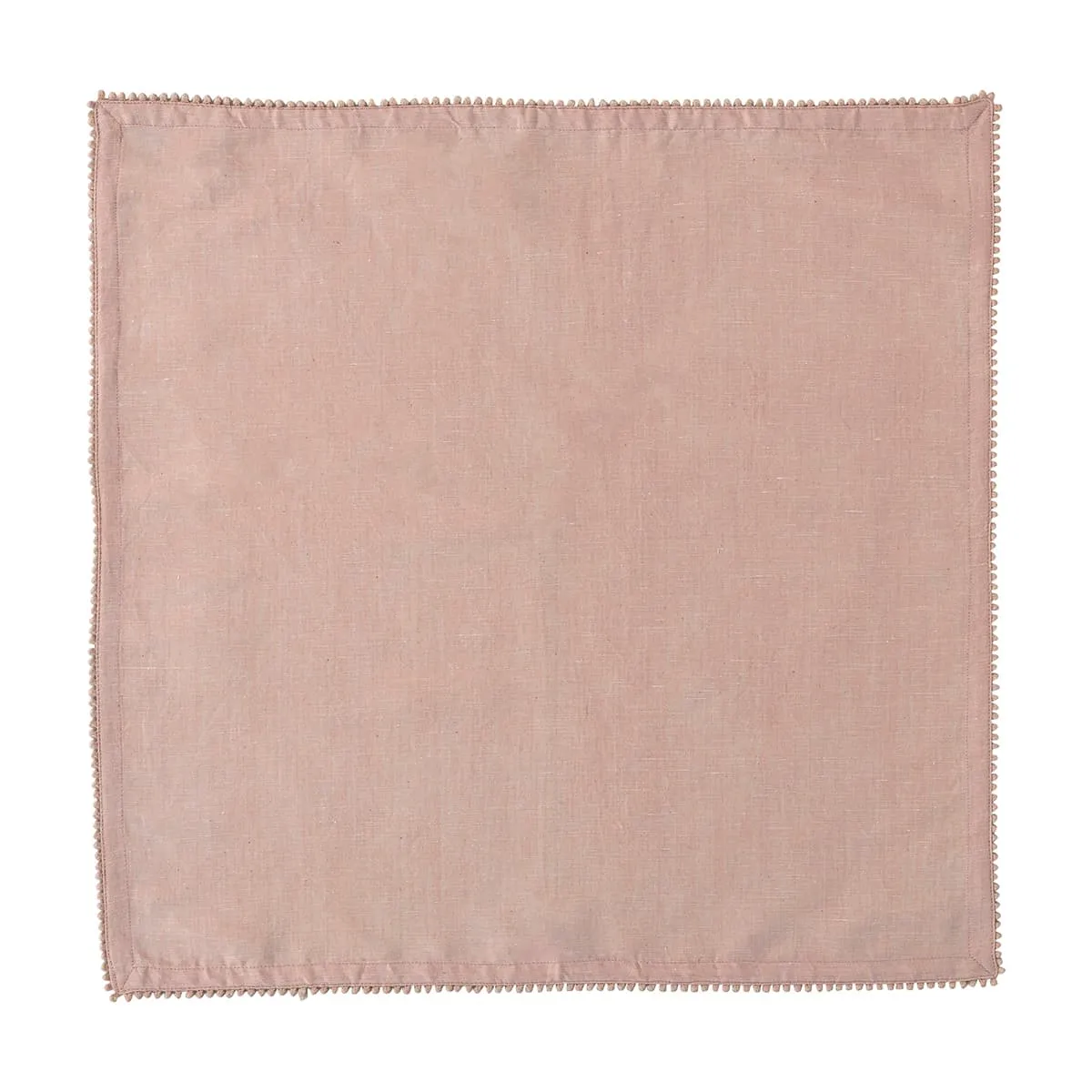 Berry Trim Napkin - Blush