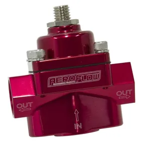 Billet 2-Port Fuel Pressure Regulator with 3/8" NPT Ports AF49-4001R