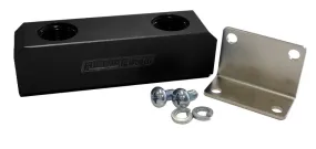 Billet Log Type Fuel Block -10ORB AF452-10BLK