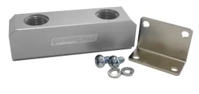 Billet Log Type Fuel Block -10ORB AF452-10S