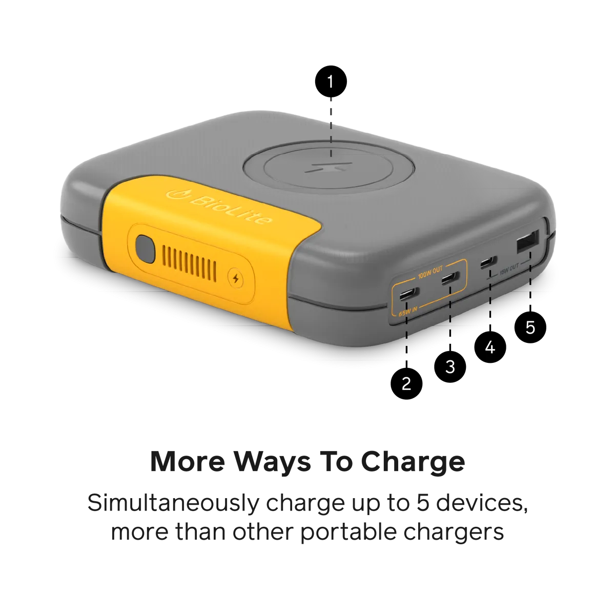 BioLite Charge 100 Max Portable Charger