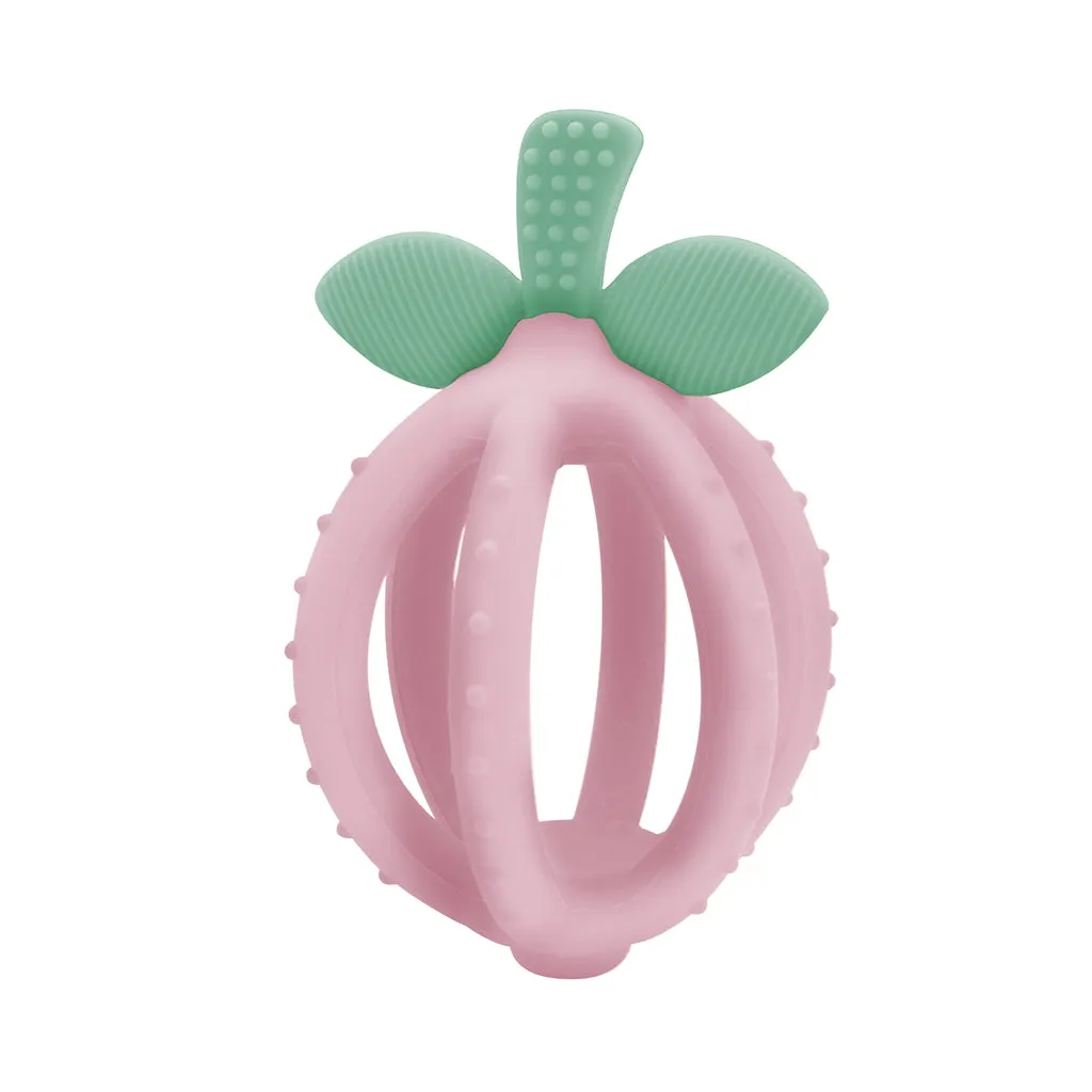 Bitzy Biter™ Pink Lemonade Teething Ball Baby Teether