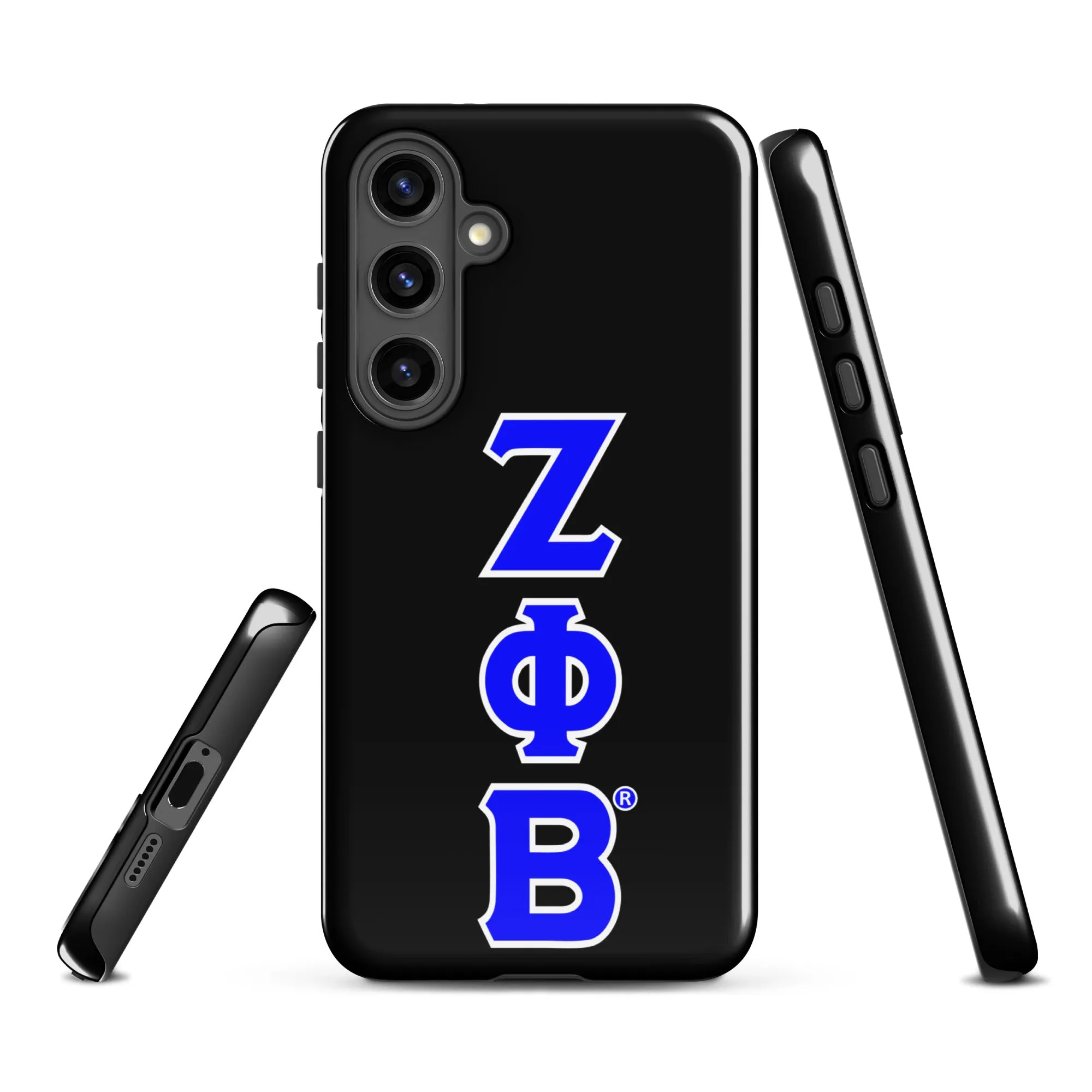 Black ΖΦΒ Samsung Case