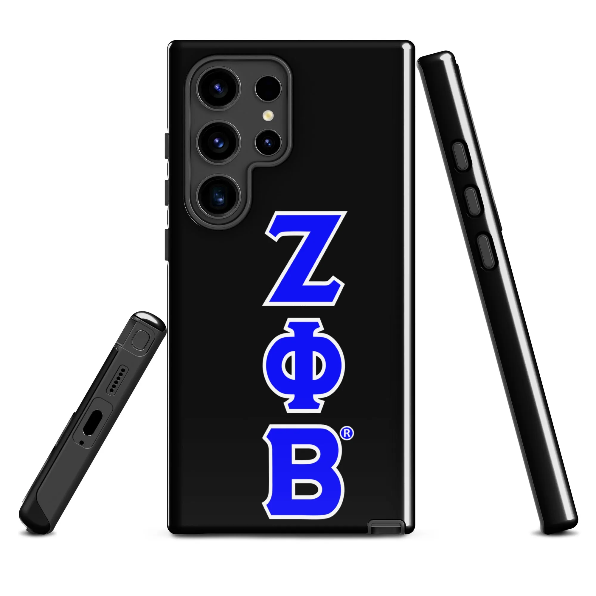 Black ΖΦΒ Samsung Case