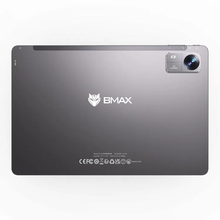 BMAX MaxPad i10 Pro 10.1" Android Tablet with Unisoc T606 Octa-Core, Dual SIM 4G Support and 7000mAh Battery