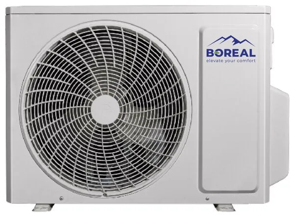 Boreal 24,000 BTU 21 SEER2 Dual Zone Slim Duct (HS) Mini Split System (12k, 12k) 208-230V