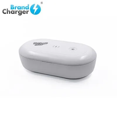 BrandCharger 2-in-1 Smart UV Sterilizer with Wireless Charger