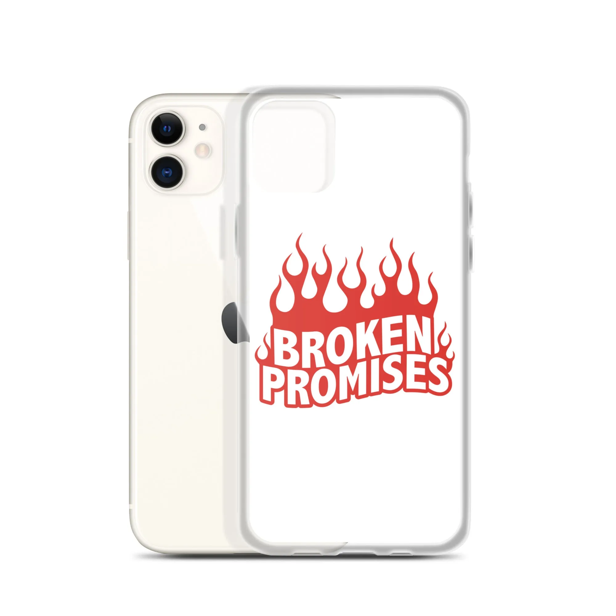 Burn Rubber White Case for iPhone®