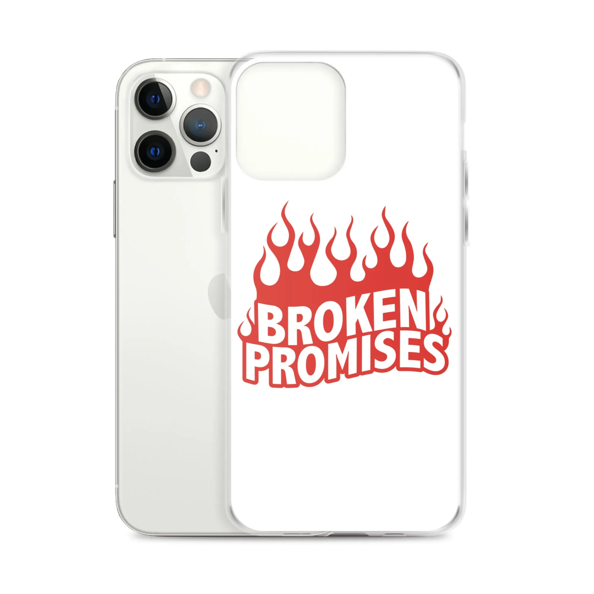 Burn Rubber White Case for iPhone®