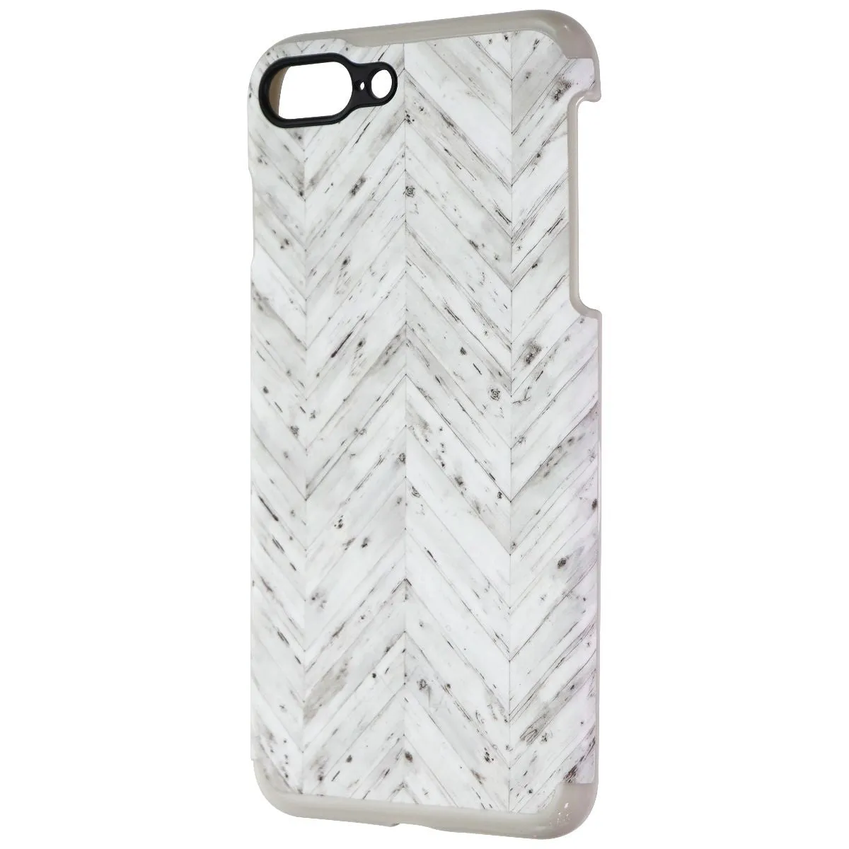 Candywirez Hardshell Case for Apple iPhone 8 Plus / 7 Plus - Gray Wood Pattern