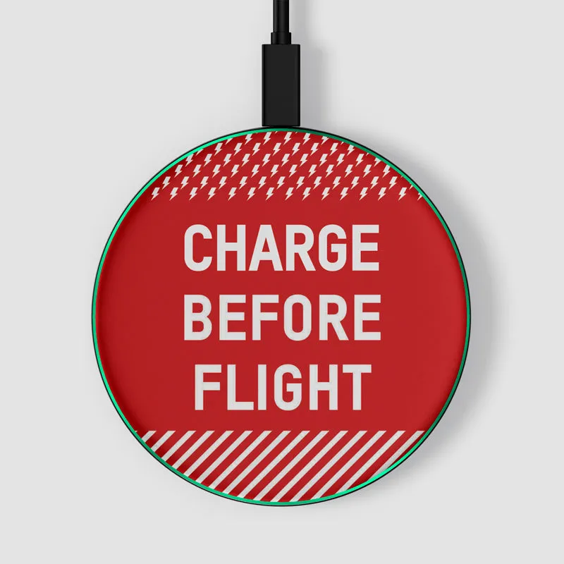 Charge Before Flight - Wireless Charger