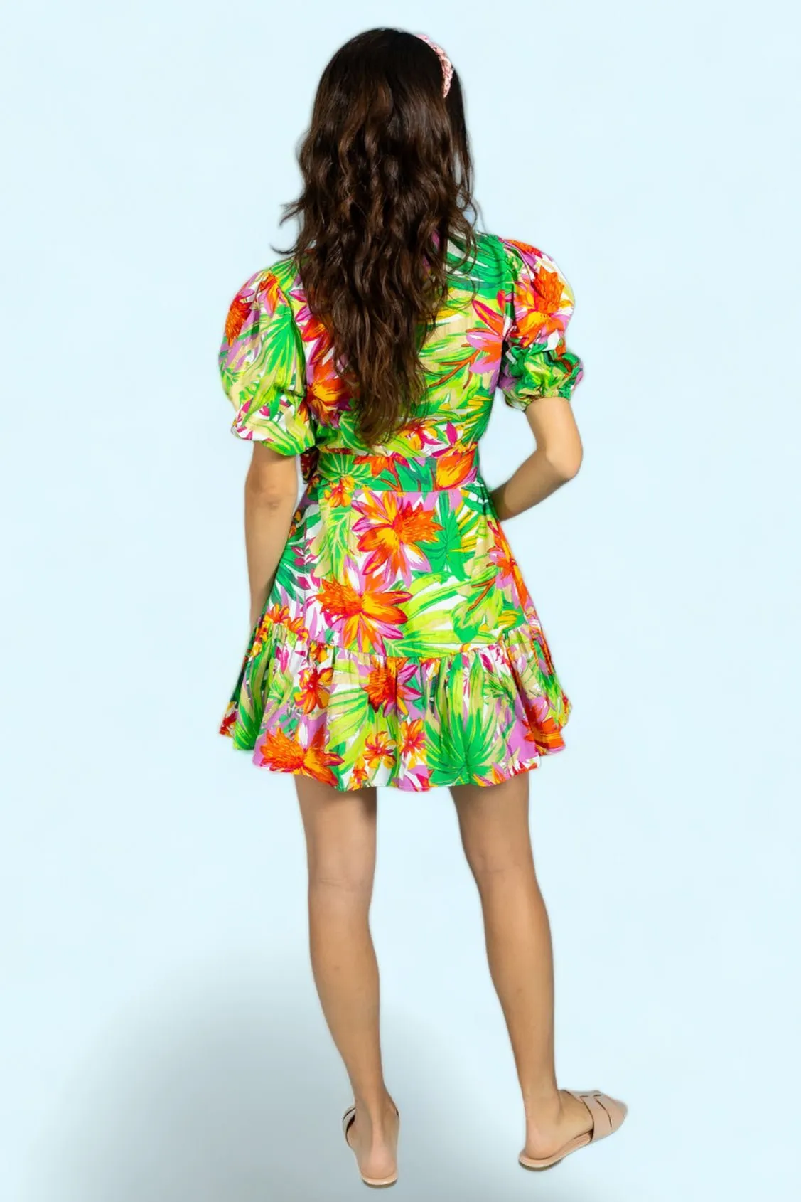 Chase Your Own Sunshine Poplin Mini Dress