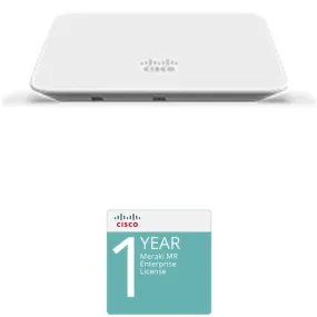 Cisco Meraki MR20 Access Point & 1-Year Enterprise License Kit