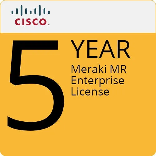 Cisco Meraki MR20 Access Point & 5-Year Enterprise License Kit