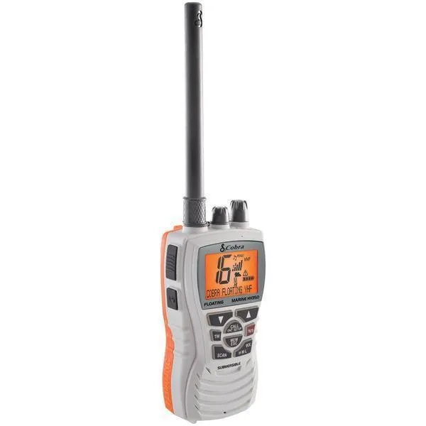 CobraSelect MR HH350 W FLT 6-Watt Floating VHF Radio