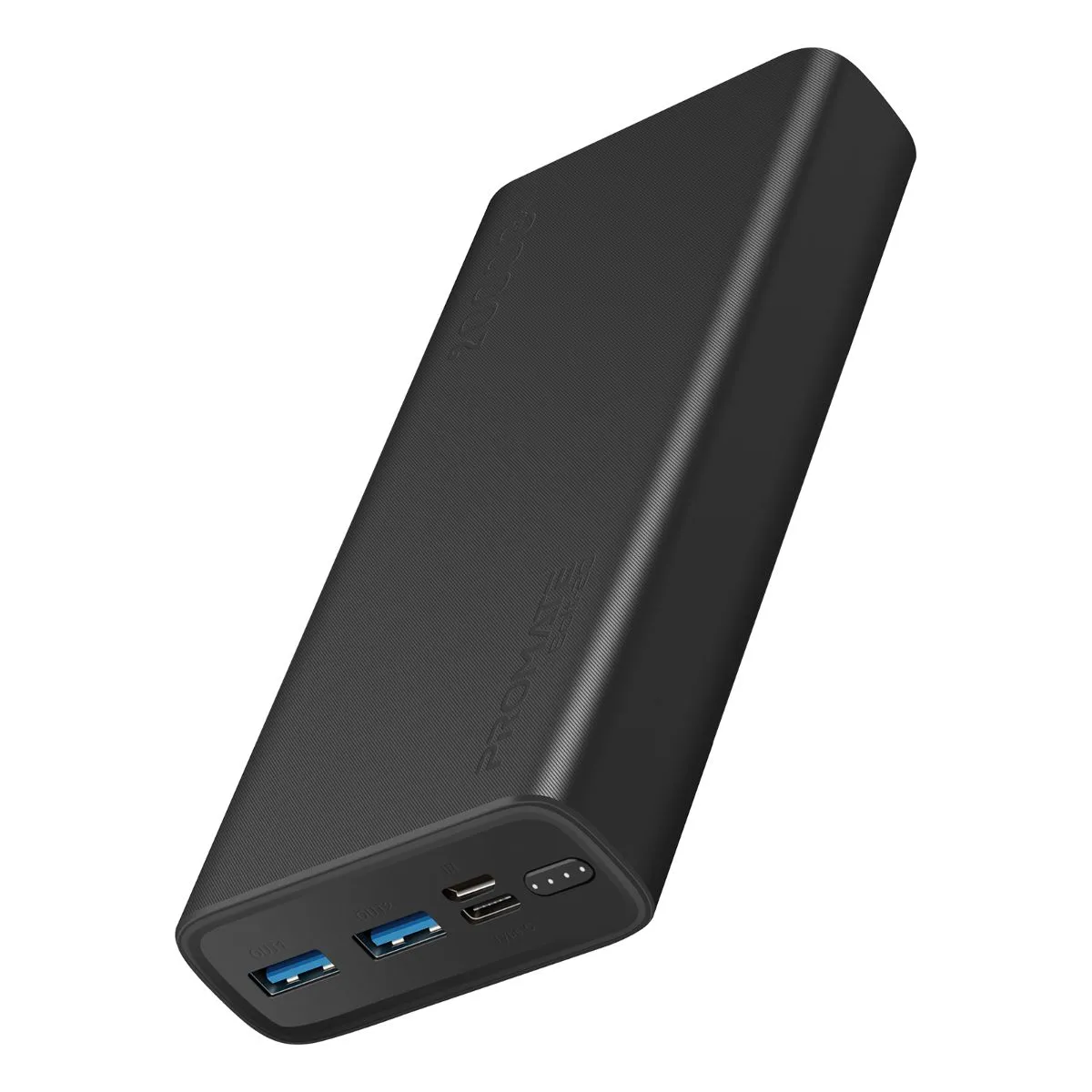 Compact Smart Charging Power Bank with Dual USB Output