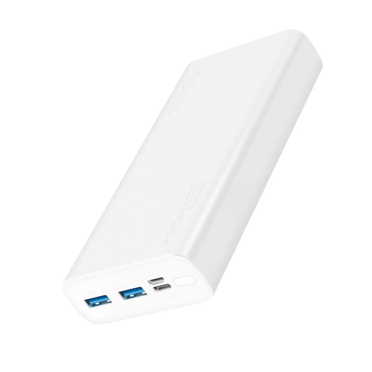 Compact Smart Charging Power Bank with Dual USB Output