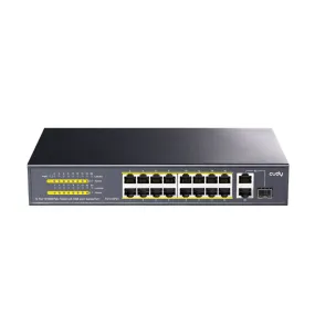 Cudy 16-Port Unmanaged Poe  Switch - Rack Mount