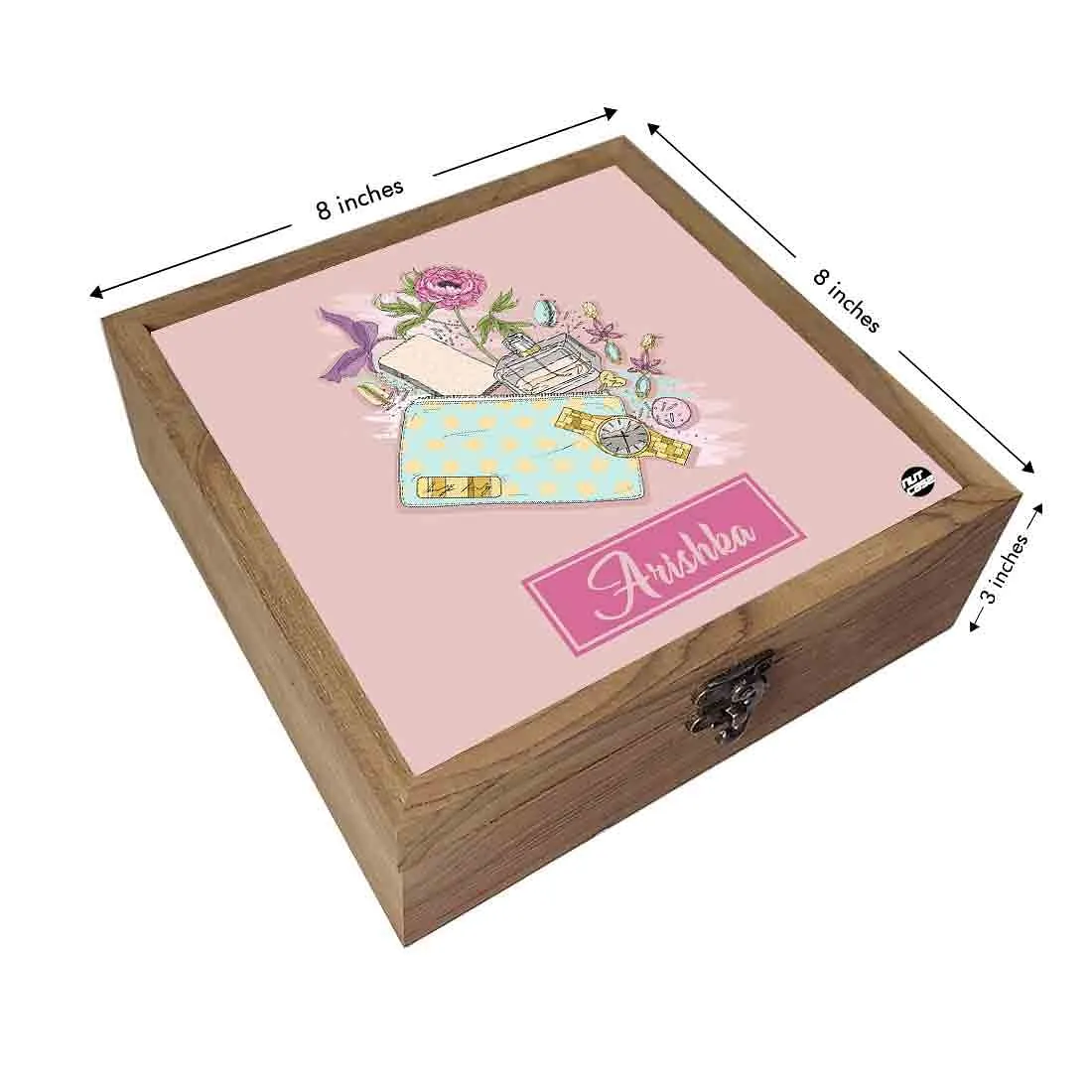 Customized Jewellery and Makeup Box for Girls  - Rose Perfume