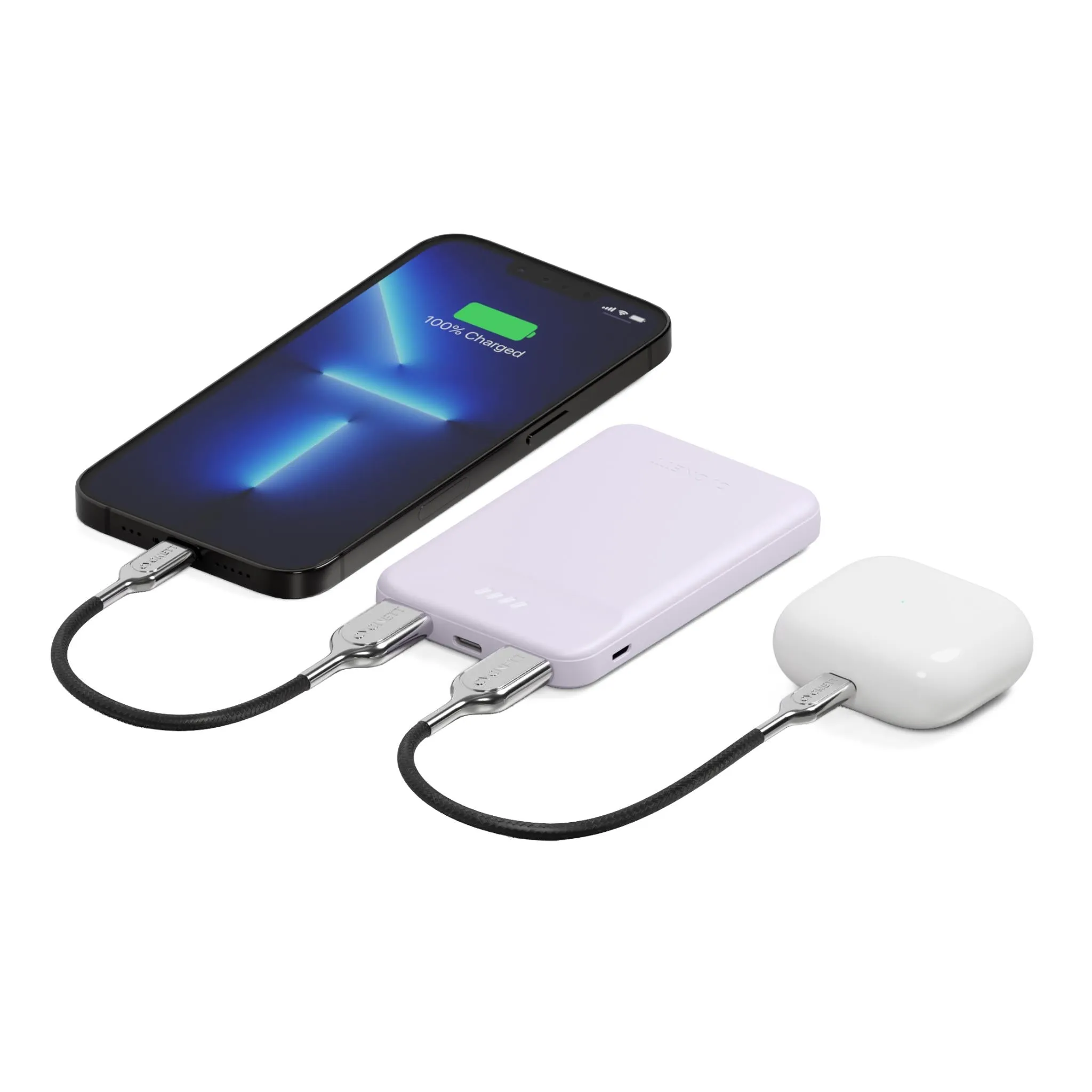 Cygnett ChargeUp Move 5000mAh Power Bank (Violet)[Gen2]