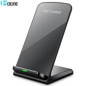 DCAE Universal Qi Fast Wireless Charger For iPhone X 10 8 Plus Charger USB 10W Power Charging For Samsung Galaxy S8 S9 Note 8