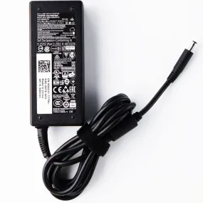 Dell 65W AC Adapter Power Supply (HA65NS5-00) - Black (4.5mm Connector)