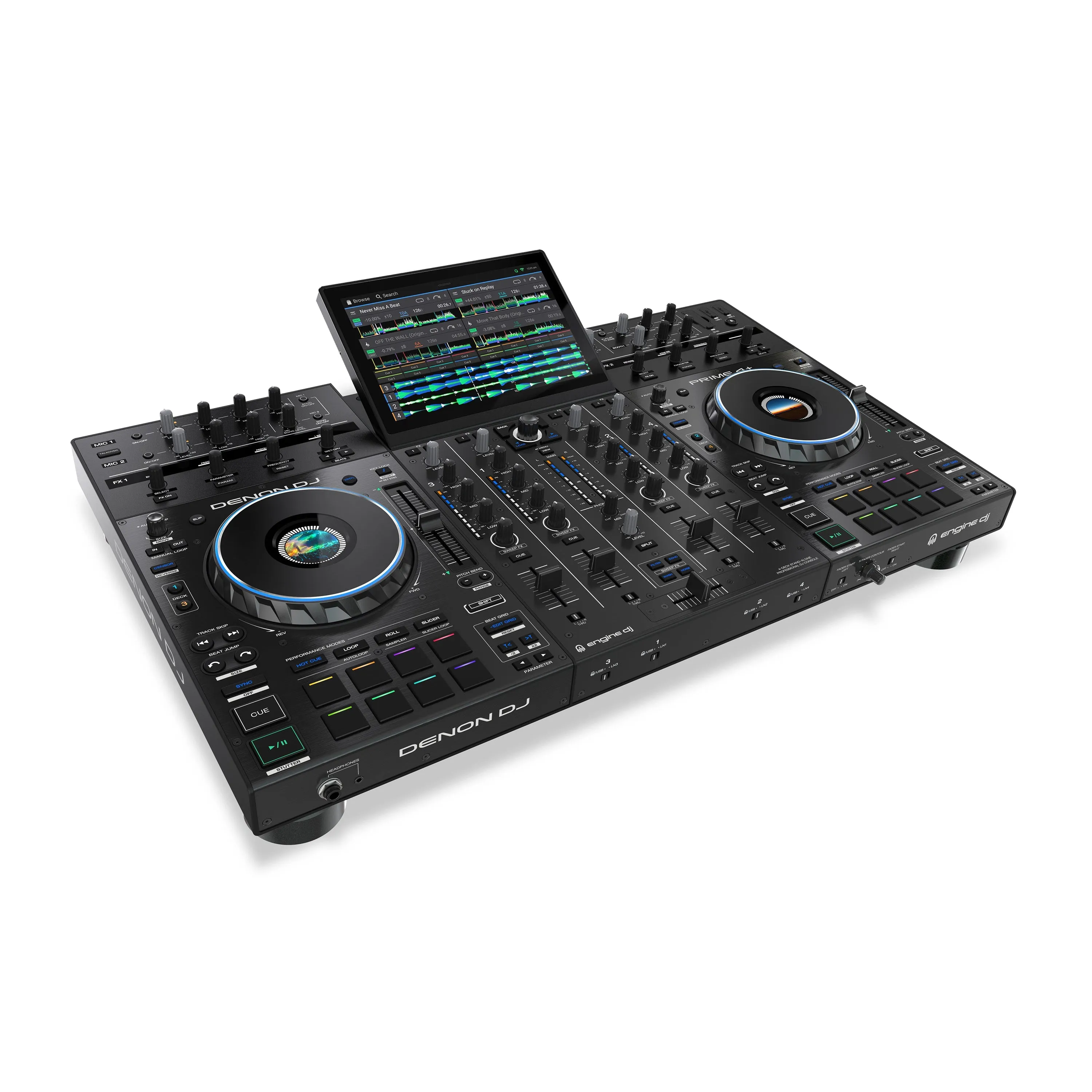 Denon PRIME4  Standalone 4-Deck DJ Media Player and Mixer w/ Stems