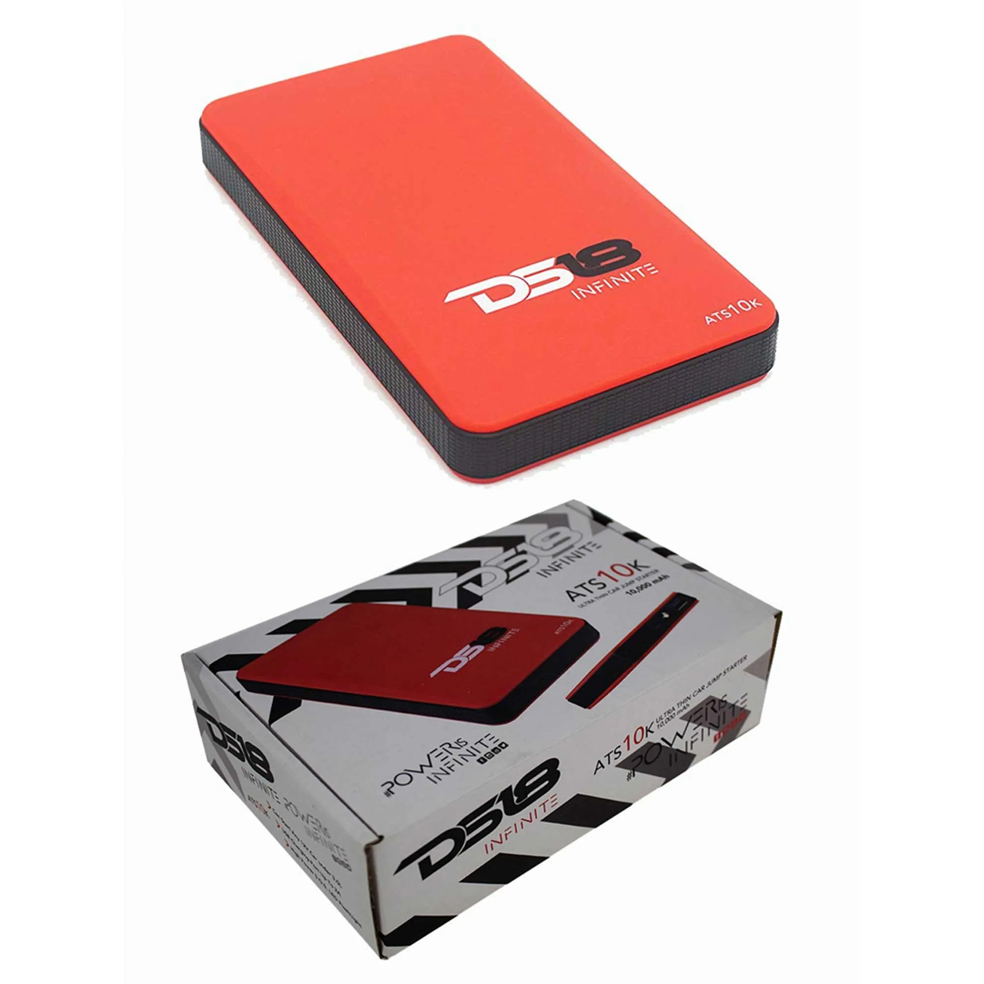 DS18 Power Bank - Portable Ultra Slim with Jump Start Cables | DSATS10K