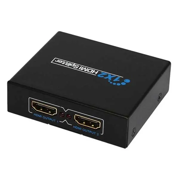 DynoTech - 400036 - 2K / 4K HDMI Splitter - 1 Female Input to 2 Female Output