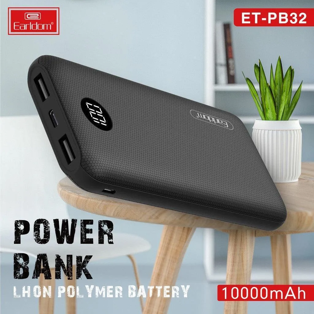 Earldom Power Bank 10000mah PB32