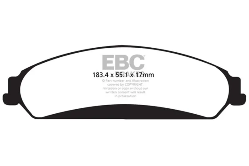 EBC 11  Chrysler 300C 5.7 Yellowstuff Front Brake Pads