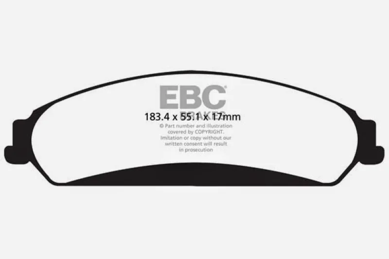 EBC 11  Chrysler 300C 5.7 Yellowstuff Front Brake Pads