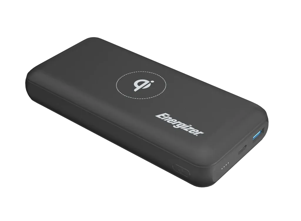 Energizer - 20K Power Bank with Wireless Charging