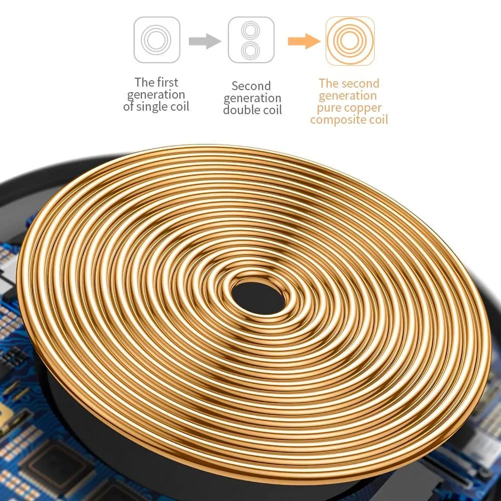 Essager 15W Qi Wireless Charger Fast Wireless Charging Pad Quick Induction Wirless Charger For iPhone 14 Pro max Xiaomi mi 9 Pro