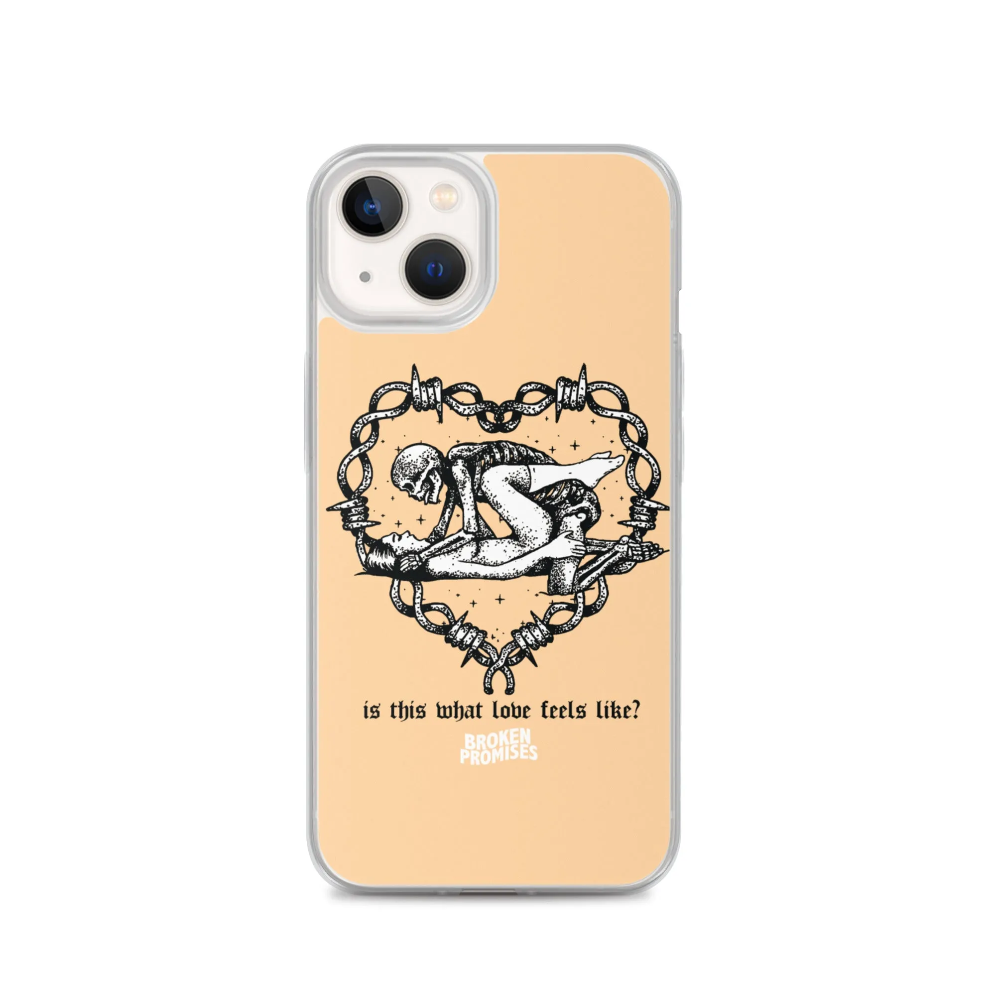 Feels Peach iPhone Case