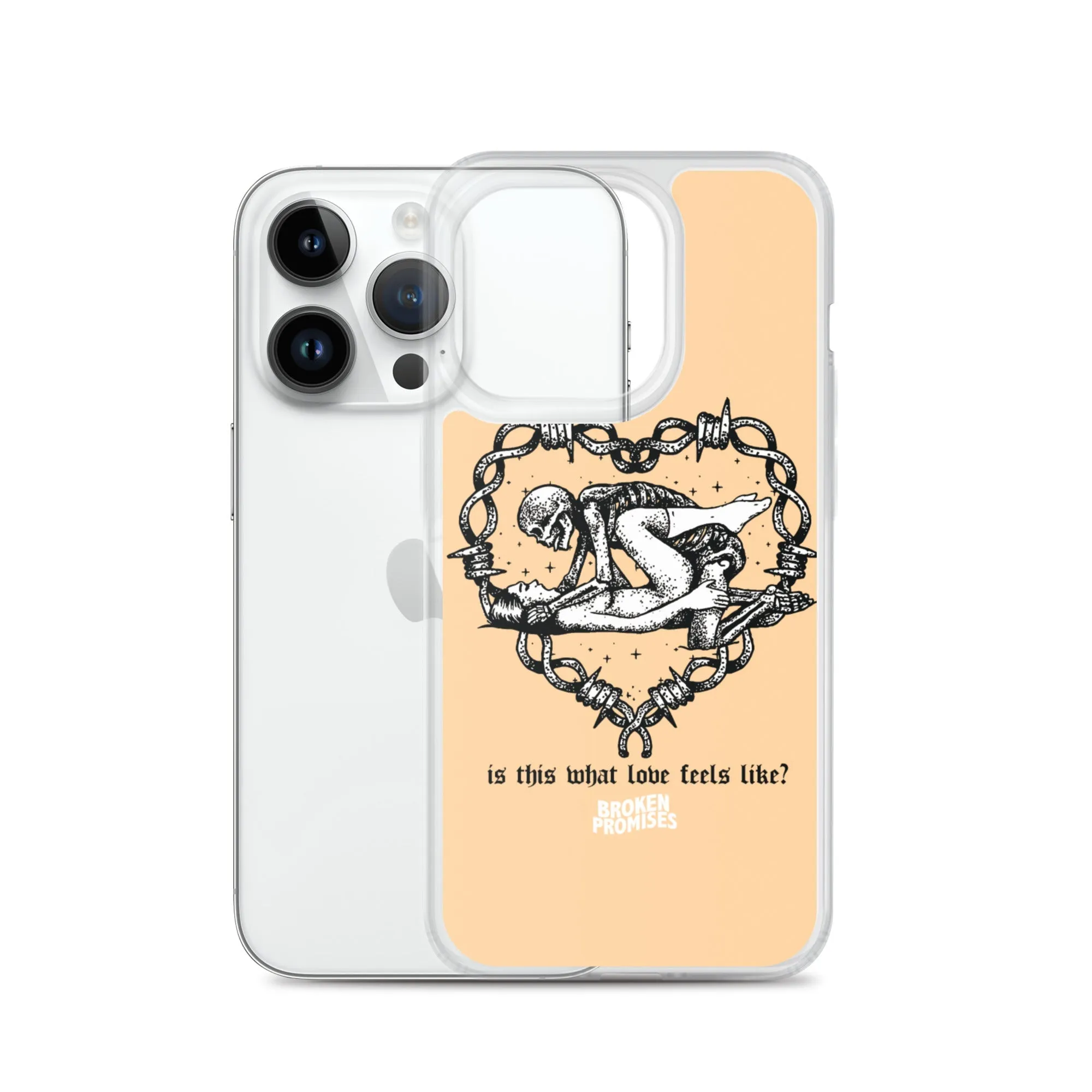 Feels Peach iPhone Case