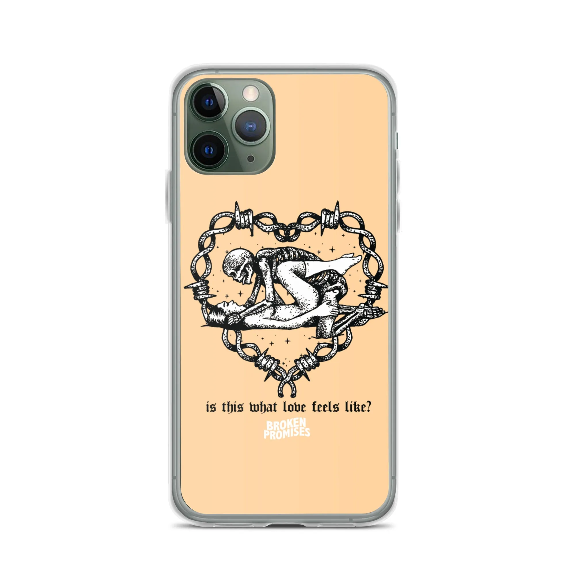 Feels Peach iPhone Case