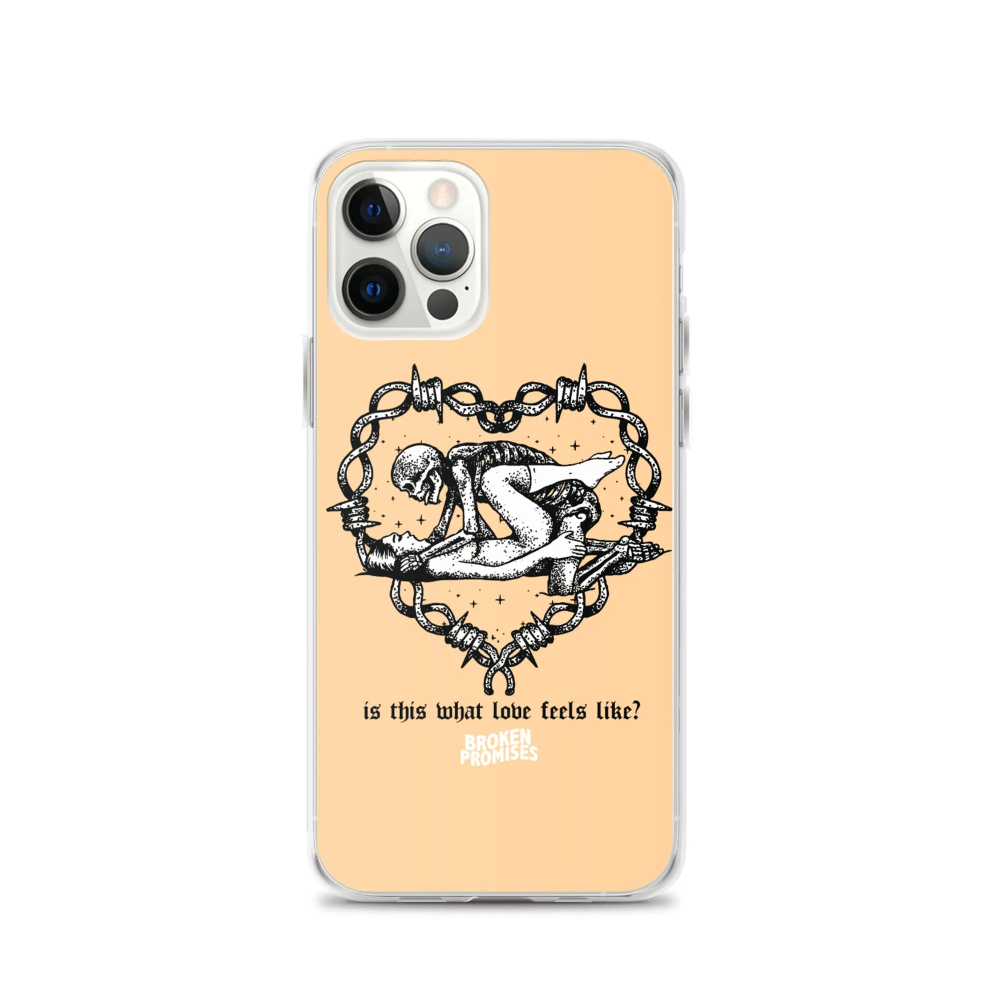 Feels Peach iPhone Case