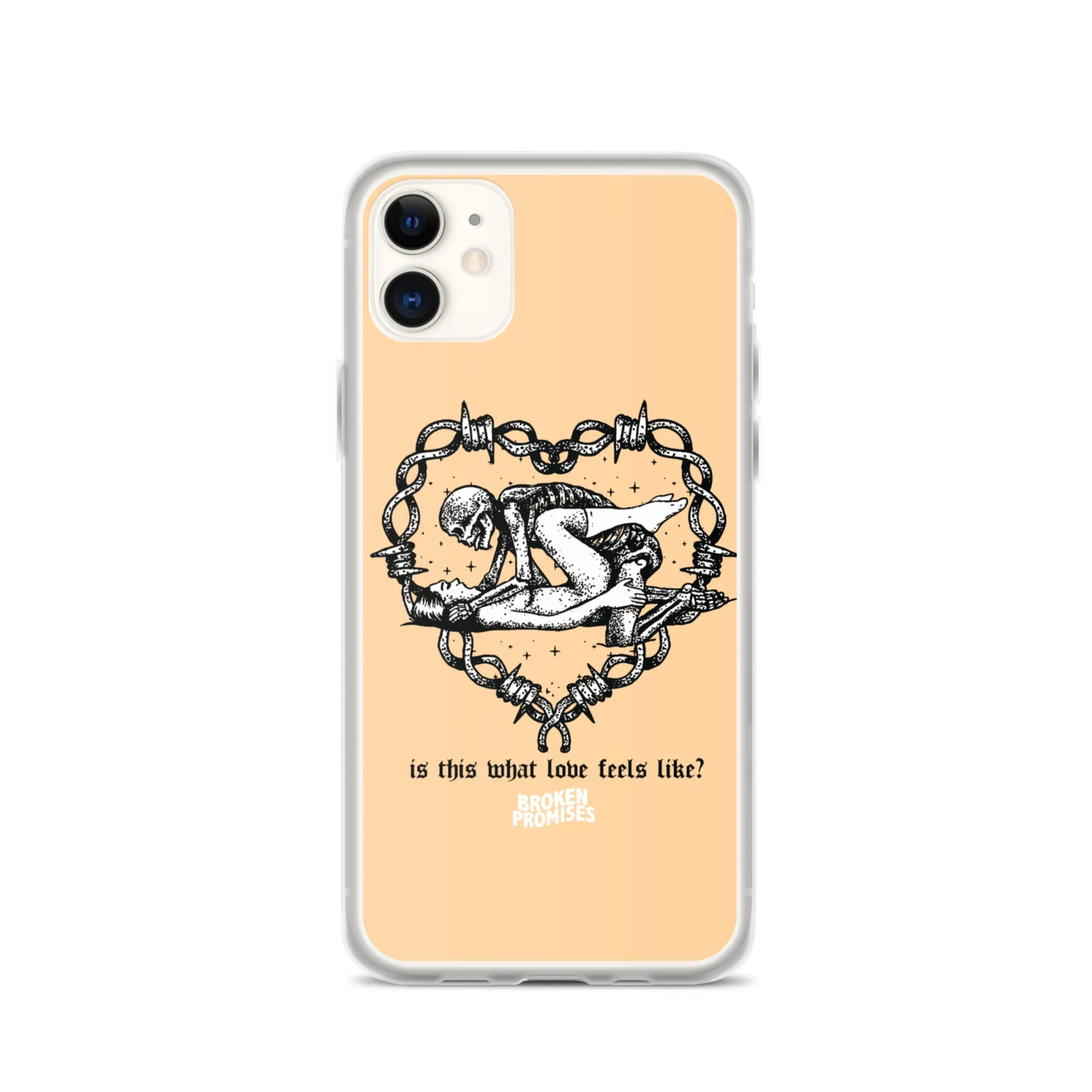 Feels Peach iPhone Case