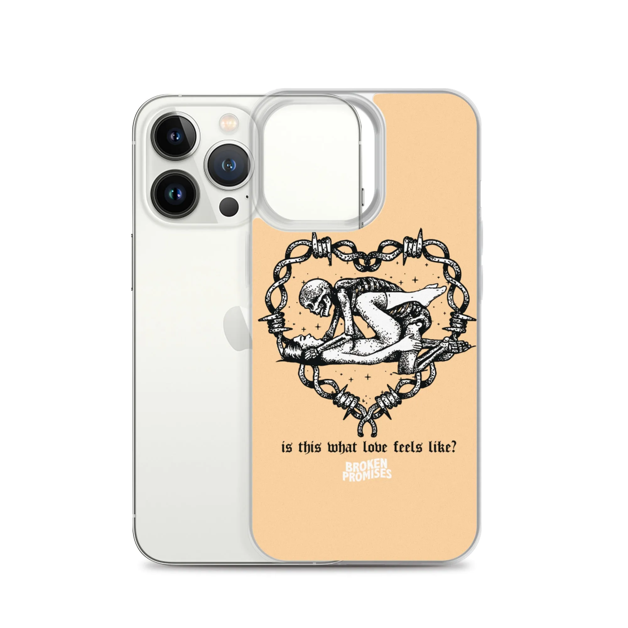 Feels Peach iPhone Case